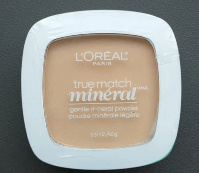 NEW L'Oréal True Match Mineral Powder -NUDE BEIGE W3/406 - Image 1 of 2