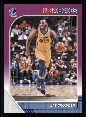 2019-20 Hoops Purple #92 Jae Crowder - Image 1 of 2