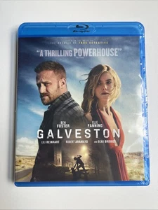 Galveston (Blu-ray, 2018, Widescreen) Ben Foster Elle Fanning Beau Bridges - Picture 1 of 2