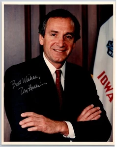 Foto autógrafa firmada a mano del senador Tom Harkin 8 x 10 - Imagen 1 de 2