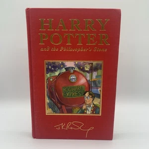 Harry Potter and the Philosopher's Stone Deluxe Edition 4th. Print 1999 - Picture 1 of 6