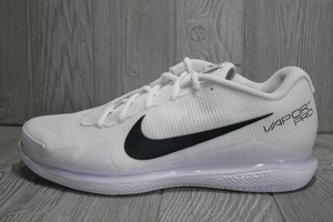New Nike Air Zoom Vapor Pro HC White Tennis Court Shoes CZ0220-124 Mens 11.5 - Picture 1 of 6