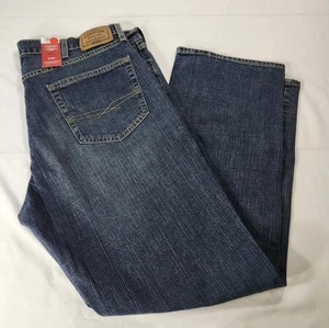 Signature Levi Strauss Gold Label Mens Relaxed Fit In Westwood Blue 40×30 - Picture 1 of 15