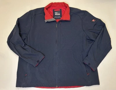 Chick-Fil-A Jacket Adult 3XL Blue Soft Shell Full Zip Pockets Employee Uniform - Image 1 of 4