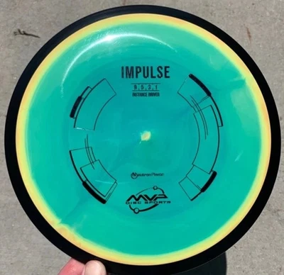 Axiom MVP Neutron Impulse - RARE Transitional Color Swirl Natural Gem Disc Golf - Image 1 of 4