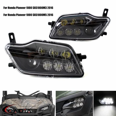 LED Headlight High/Low Beam DRL For Honda Rancher 420 Foreman 500 SXS1000M3/M5 - Image 1 of 4