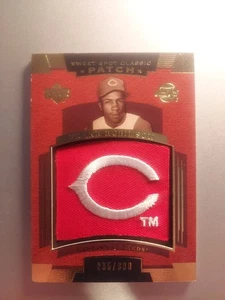 2004 Sweet Spot Classic Patch Frank Robinson #ssp-fr - Bild 1 von 2