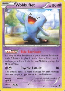 Wobbuffet Uncommon XY - Forze Fantasma 36/119 LP Normale - Foto 1 di 2
