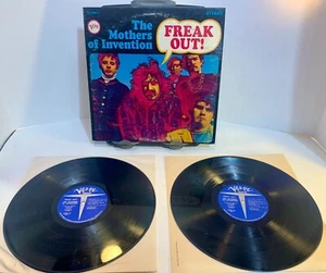 MOTHERS OF INVENTION Freak Out! VERVE Vinyl 2XLP Gatefold Frank Zappa Stereo VG - Foto 1 di 3