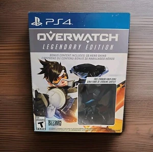 Overwatch Legendary Edition Fibra de Carbono Genji Bundle PS4 JUEGO SELLADO. CAJA ABIERTA - Imagen 1 de 10