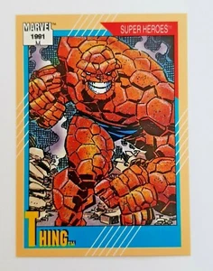 Marvel Universe Serie 2 Thing Card #3, MCU, Ben Grimm, 1991 Impel - Bild 1 von 2