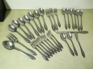 Orleans Posate Acciaio Inox Argento 30 Pezzi Ricambio Extra - Foto 1 di 4