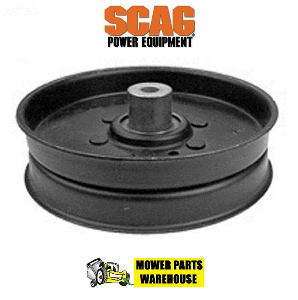 NEW REPL DECK FLAT IDLER PULLEY SCAG 48269 48198 483211 ENCORE 363264 18032 - Image 1 of 1