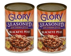 Glory Seasoned Southern Style Blackeye Peas 2 Can Pack - Picture 1 of 2