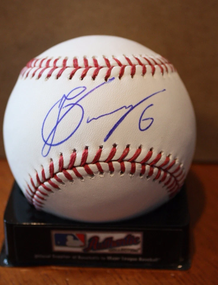 Autografiado Jonathan Schoop Baltimore Orioles Rawlings OML Béisbol - MLB Holo Foto 1 de 1