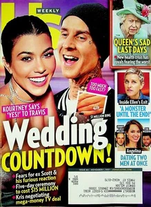 Us Weekly Magazine Issue 44 November 1, 2021 Kourtney Kardashian & Travis Barker - Imagen 1 de 2