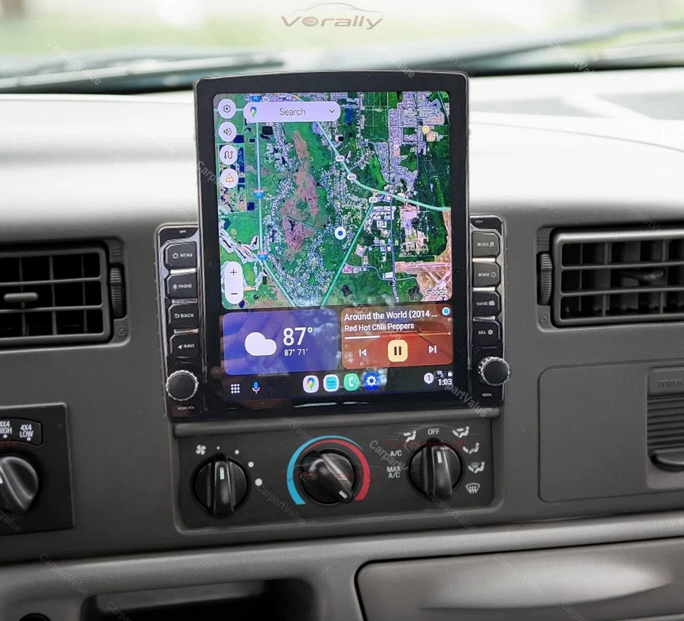 For 1999-2004 Ford F-250 F-350 Super Duty 9.7" Android 13 Carplay Radio GPS WIFI - Image 1 of 4