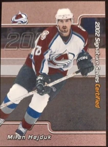 2001 - 2002 ITG Be A Player Milan Hejduk Signature Series Certified /100 #C25 - Picture 1 of 2