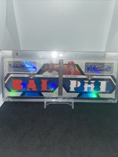 2008 Topps Triple Threads Combo /Booklet Eddie Murray & Mike Schmidt Auto /3