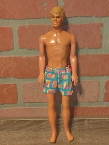 Vintage Mattel Barbie Doll 1983 Ken Sun Gold Malibu~ 1968 Body Malaysia~ EX-NM - Picture 1 of 9