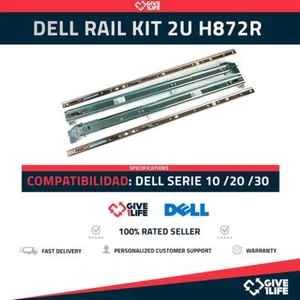 DELL RAIL KIT 2U R720 R730...H872R, J642R, D927R, K586R - ¡NUEVO! - SERVIDOR - Photo 1/4