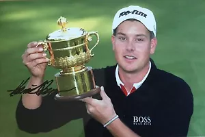 Henrik Stenson signed 12x8 photo Image G Sweden Legend Open Champion UACC dealer - Picture 1 of 1