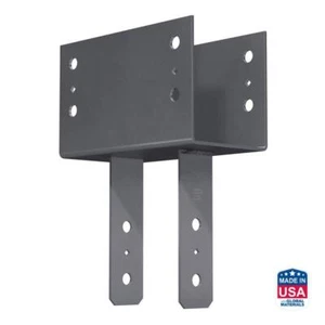 Tapa de columna Simpson de amarre fuerte 6x vigas 6x postes de madera a madera poste conector acero - Imagen 1 de 6