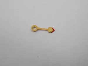 Borel Hour Hand for Cocktail Mystery Dial Vintage Gold, Red and White 7.2mm NOS - Picture 1 of 1