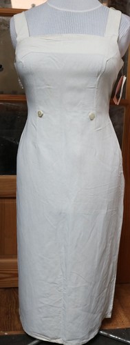 OFF WHITE Oxford Street Paris Off White bellissimo abito lungo aderente taglia 3