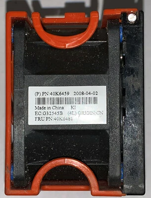 IBM xSeries 60mm HotSwap FAN w/Case Assy 40K6459 IBM xSeries 346/3665/50  - Image 1 of 4