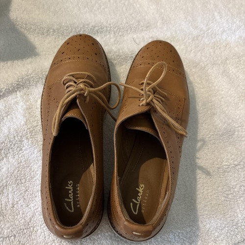 Clarks Artison punta alare marrone uomo taglia 8 5M