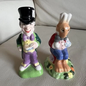 Alice in Wonderland Mad Hatter & March Hare Salt & Pepper Shakers by Paul Cardew - Picture 1 of 6