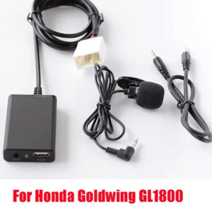 Cambiador de CD MP3 de música digital USB SD AUX MIC Bluetooth para Honda Goldwing GL1800 - Imagen 1 de 8
