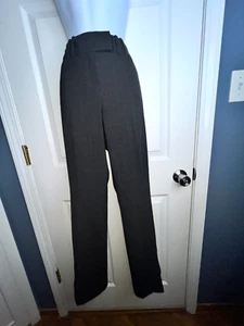 Pantalones de vestir acampanados The Limited para mujer 8 Cassidy Fit gris lana a cuadros M - Imagen 1 de 15
