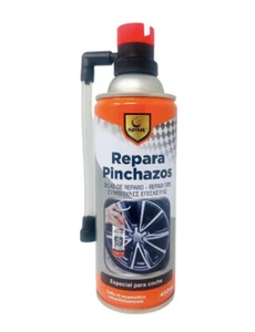 ⭐ Spray repara pinchazos de neumático coche moto quad sella e hincha 450ml ⭐ - Imagen 1 de 1