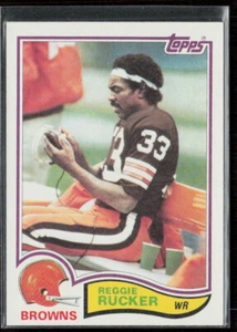1982 Topps #72 Reggie Rucker Cleveland Browns Football Card - Picture 1 of 2