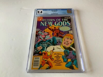 NEW GODS 19 CGC 9.4 DARKSEID LAST ISSUE OF NEW GODS DC COMICS 1978 - Image 1 of 4