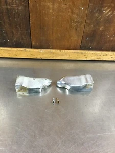 Triumph TR6 TR4A TR250 • Original B Post Finisher Set w/ Screws, Used. KT1412 - Picture 1 of 13