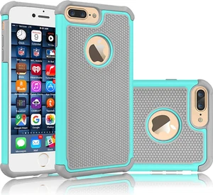 For iPhone 8 Plus 7 Plus Hybrid Hard Shockproof Full-Body Phone Case Cover - Picture 1 of 5