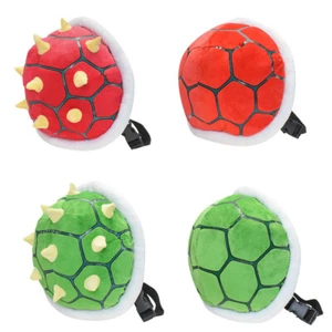 Super Mario Bros Tortoise Shell Plush Toys Backpack Turtle Shoulder Bags Gifts - Imagen 1 de 28