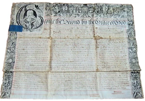 1743 Handwritten Manuscript George II Squire Demand John Kay 18th Century - Imagen 1 de 12
