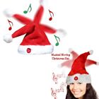 Oscillating Music Christmas Hat Red Dance Christmas Hat  Stage Performance
