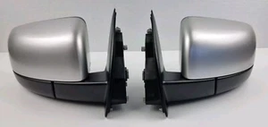Ford Ranger Ute Car Door Side Mirrors Left & Right Pair Silver PX On E11-026786 - Picture 1 of 10