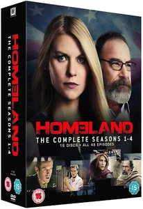 Homeland - Series Seasons 1-4 - Complete Box Set 16 discs DVD, 2015 48 Episodes - Imagen 1 de 1