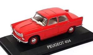 Atlas Editions 1/43 Scale Diecast 2147 112 - Peugeot 404 - Red - Picture 1 of 5