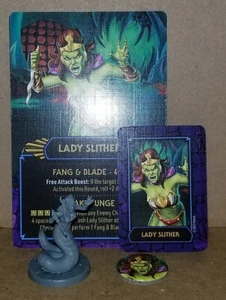 Masters Of The Universe Clash For Eternia LADY SLITHER Mini & Karten - Bild 1 von 1