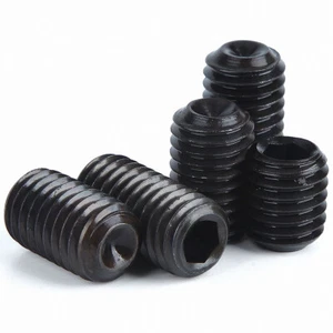 Grub Screws Cup Point Grade 12.9 High Tensile Hex Socket Set Bolts M1.6-M6 Steel - Picture 1 of 6