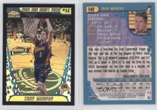 2001-02 Topps Chrome Black Border Refractor /50 Troy Murphy #142 Rookie RC