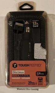 Tough Tested 30-Pin Quick Charge Apple Car Charger for iPhone iPod NEW READ - Picture 1 of 3