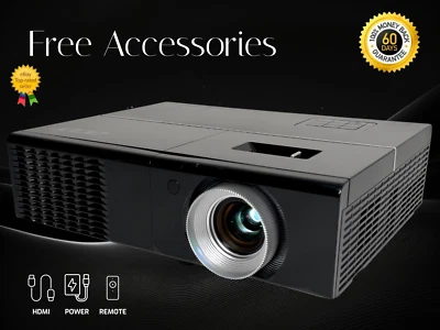 Acer DNX1130 Projektor DLP 2500 Ansi Heimkino 1080p PC 3D Bereit HDMI Remote - Bild 1 von 4